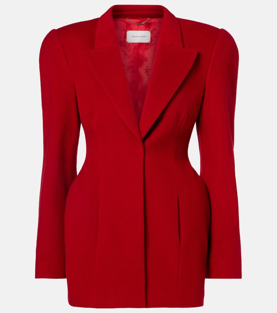 magda butrym wool blazer