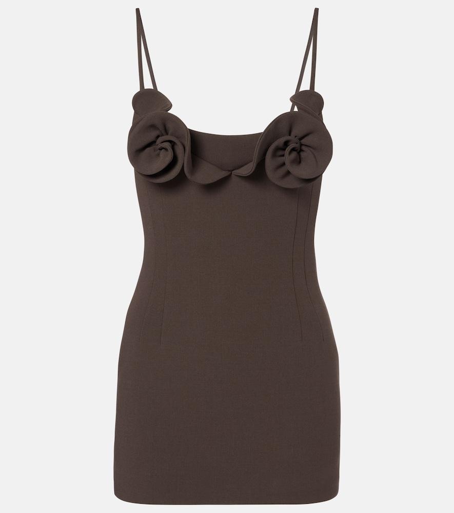 magda butrym wool-blend minidress