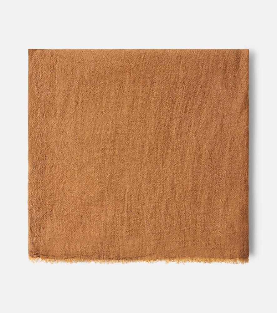maison de vacances linen throw