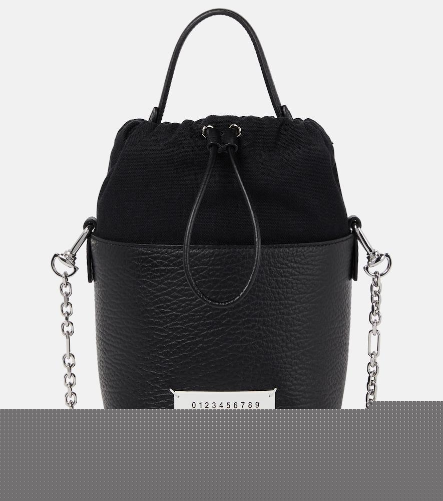maison margiela 5ac leather bucket bag