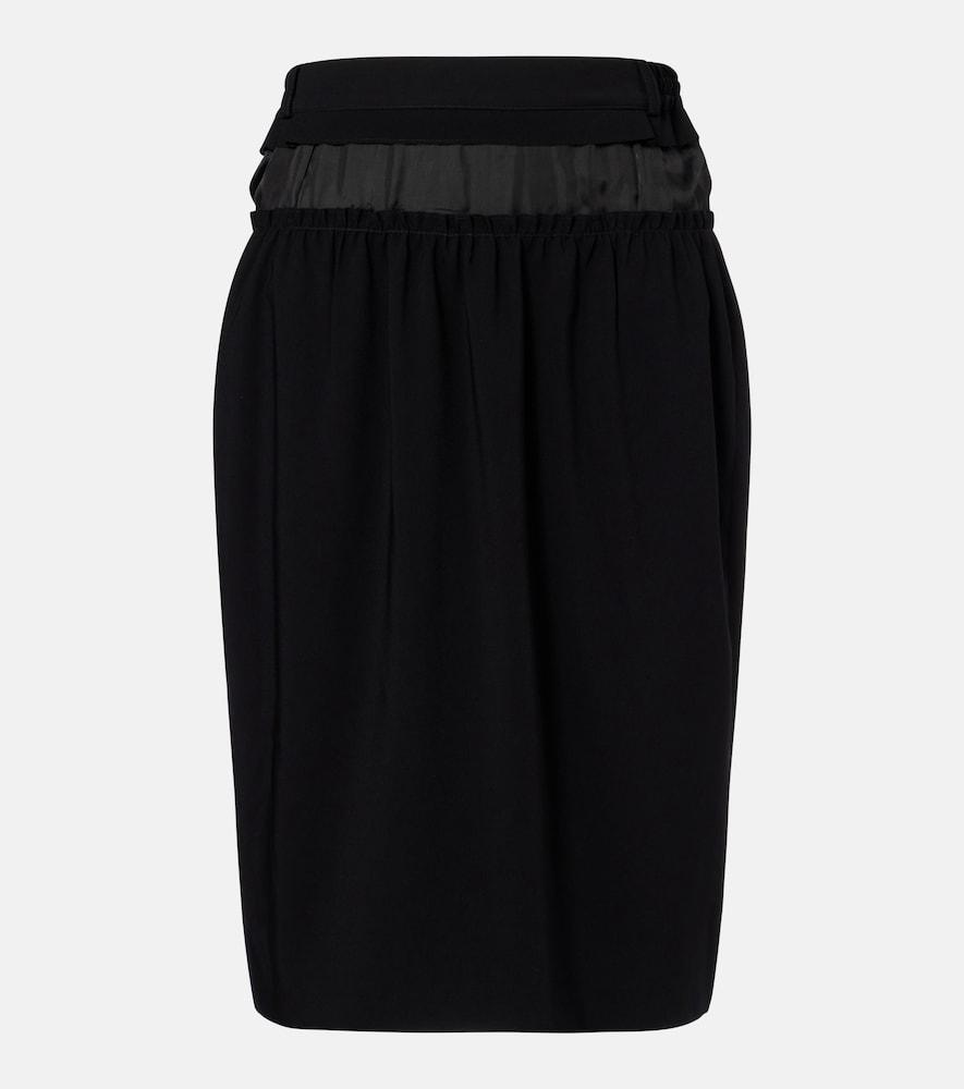 maison margiela four stitches pencil skirt