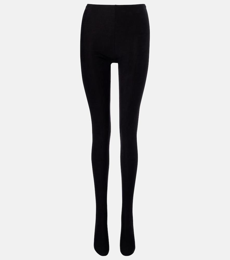 maison margiela high-rise tights