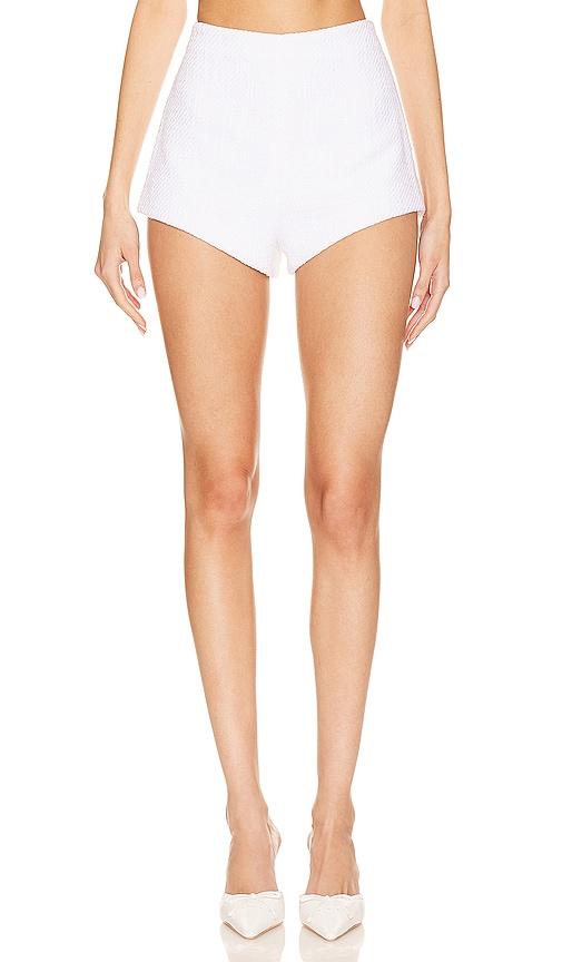majorelle clemence short in white. - size xl (also in l)