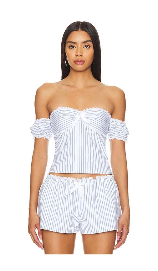 majorelle cynthia top in multi. - size l (also in xl)