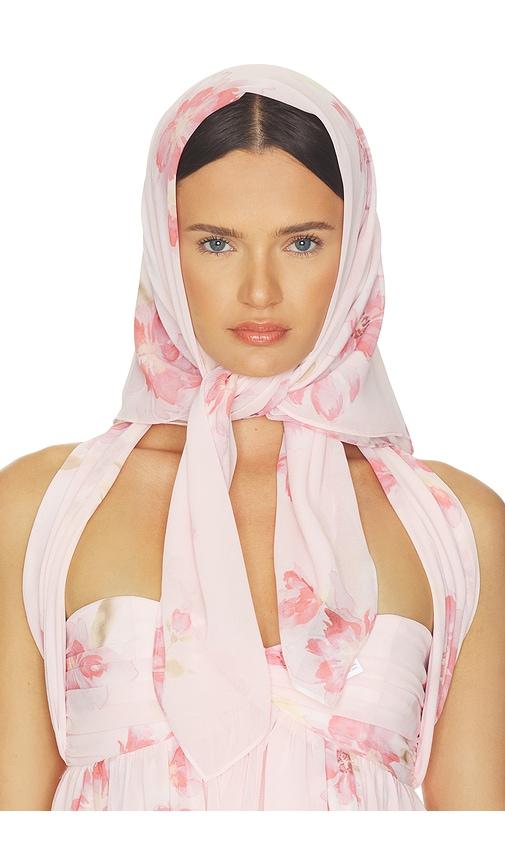 majorelle jules scarf in pink.