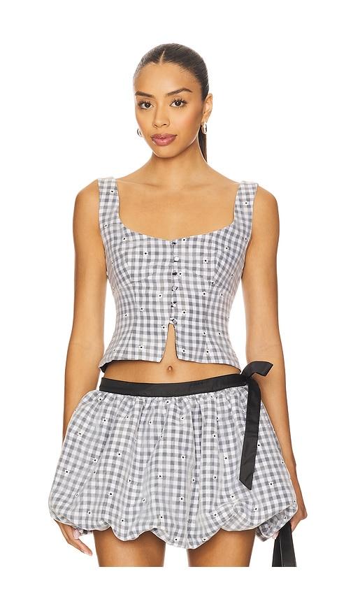 majorelle micah top in black. - size s (also in xs)
