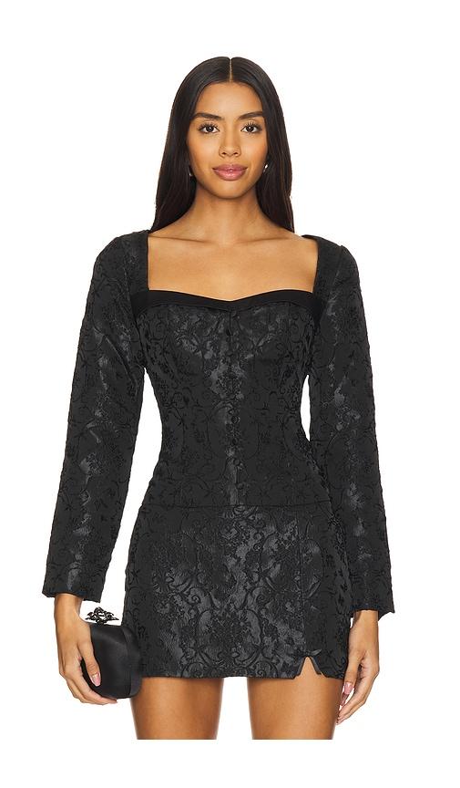 majorelle robin top in black. - size s (also in xs)