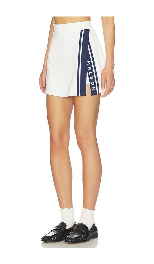 malbon baseline skirt in white. - size m (also in xl)