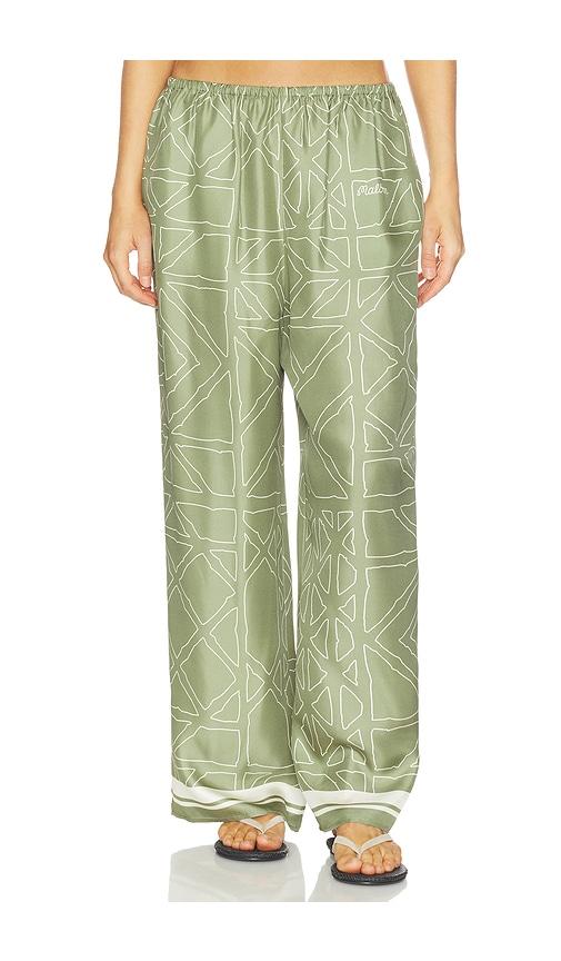 malbon irena pant in sage. - size l (also in m, s, xs)
