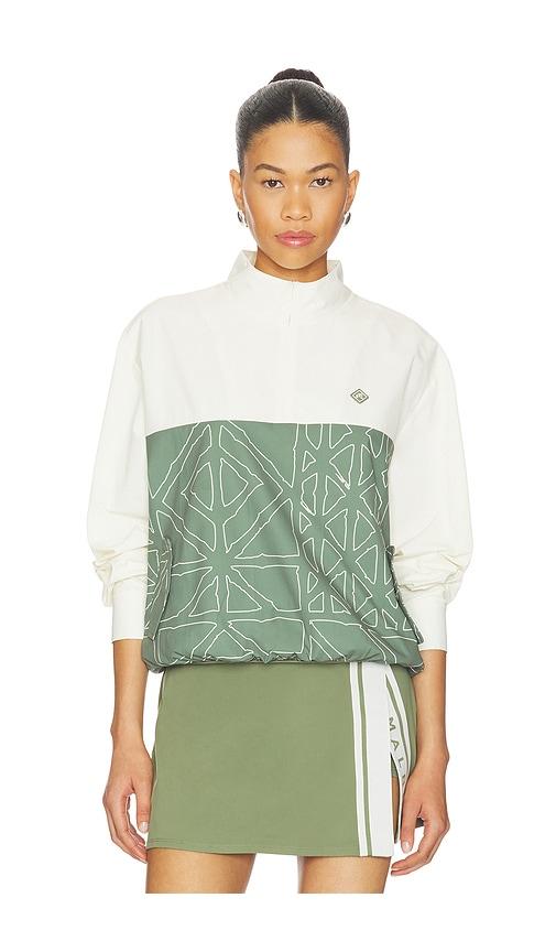 malbon rosa pullover in cream,olive. - size s (also in xs)