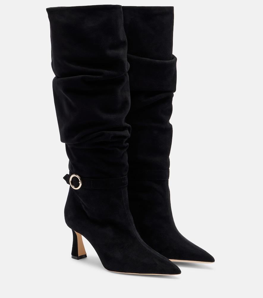 malone souliers melina 70 suede knee-high boots