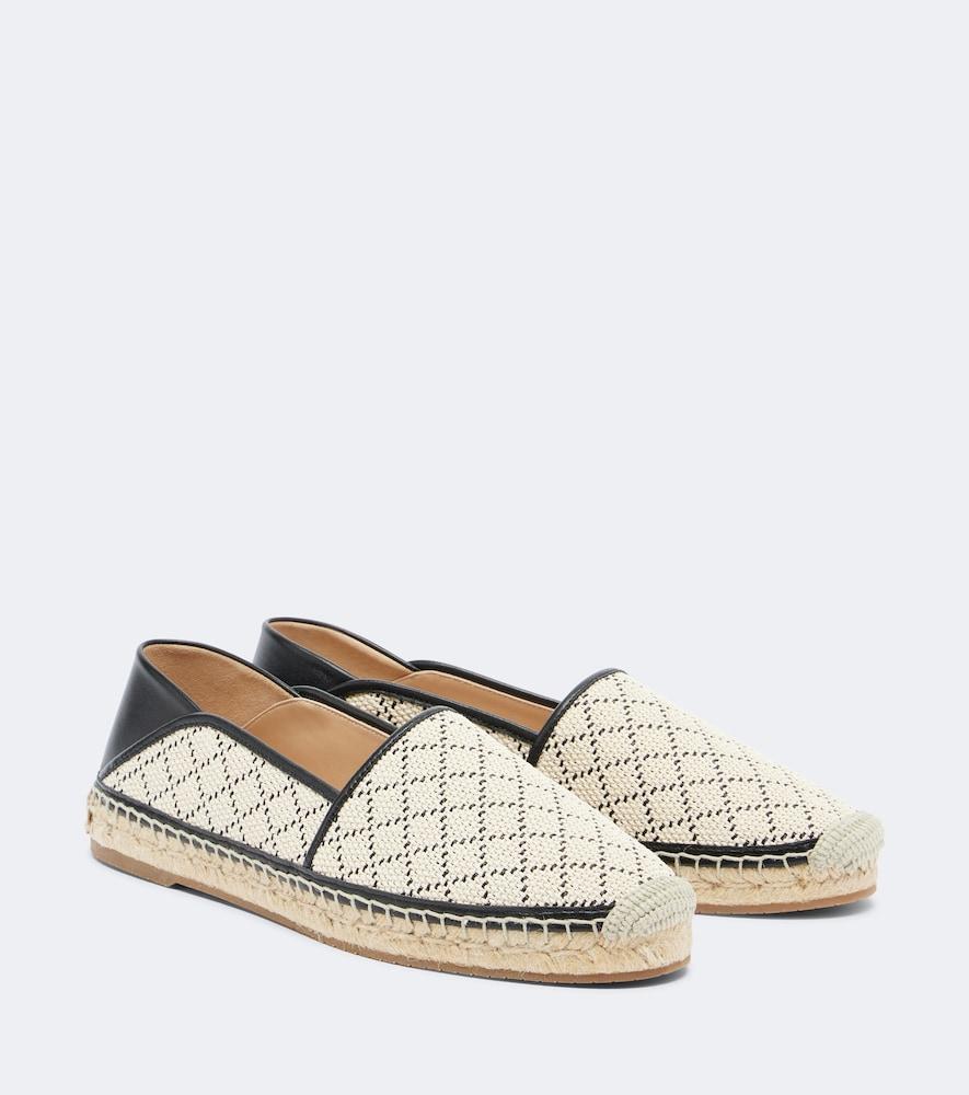 manolo blahnik espadra raffia-effect espadrilles