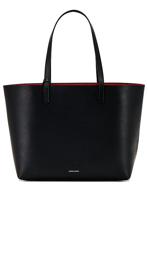 mansur gavriel icon large tote in black.