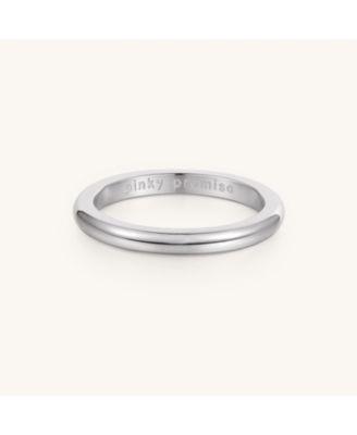 mantra gold pinky promise ring