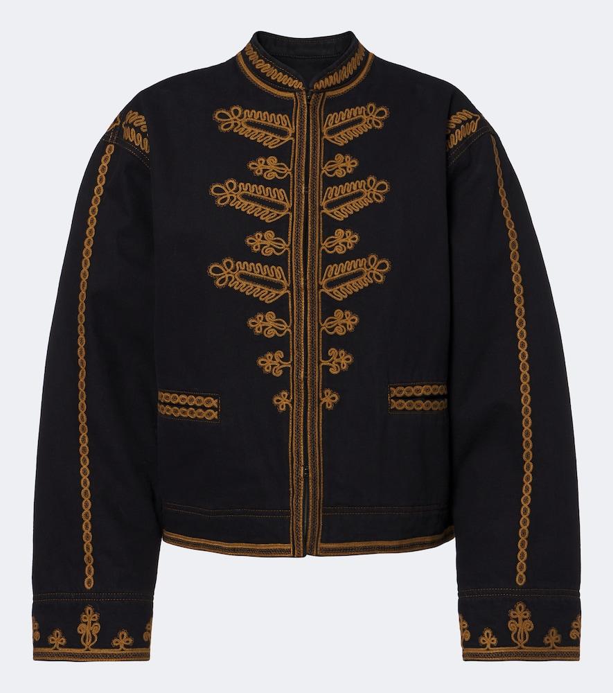 marant etoile emalia embroidered jacket