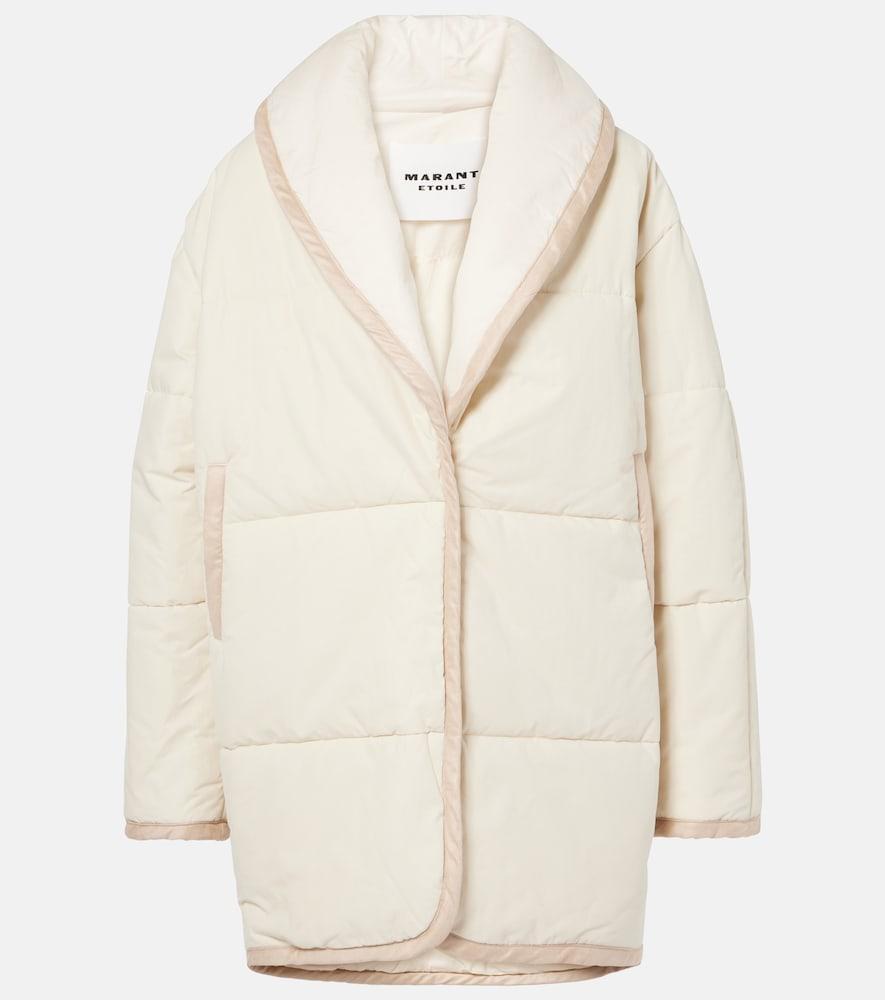 marant etoile gally cotton-blend puffer coat