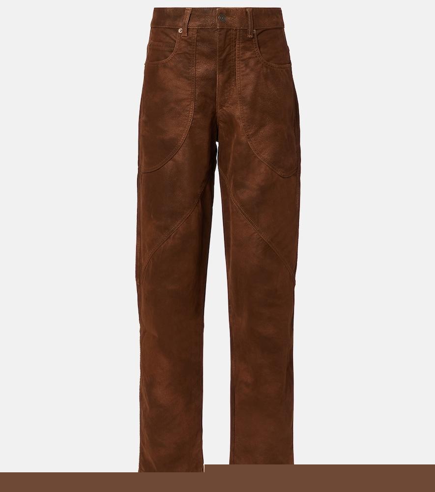marant etoile kelvina straight pants