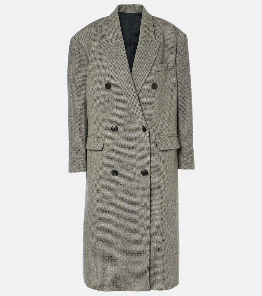 marant etoile lexana wool-blend coat