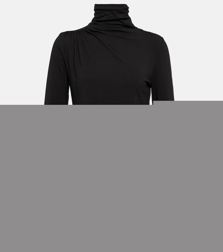 marant etoile lou jersey turtleneck top
