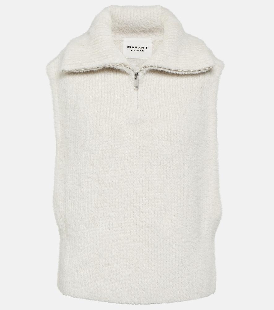 marant etoile milie high-neck sweater vest