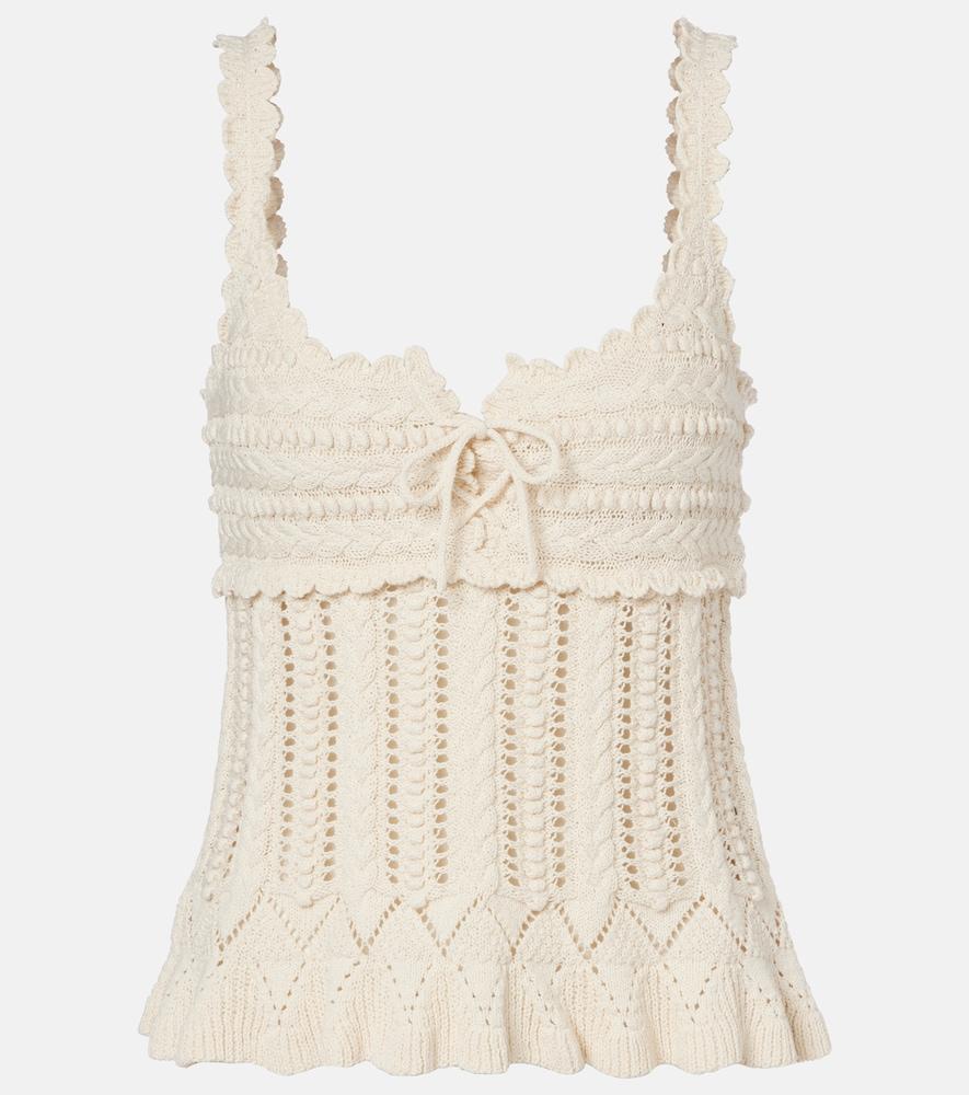 marant etoile neves crochet cotton top