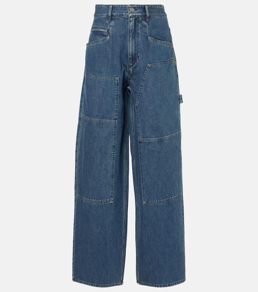marant etoile ophra straight jeans