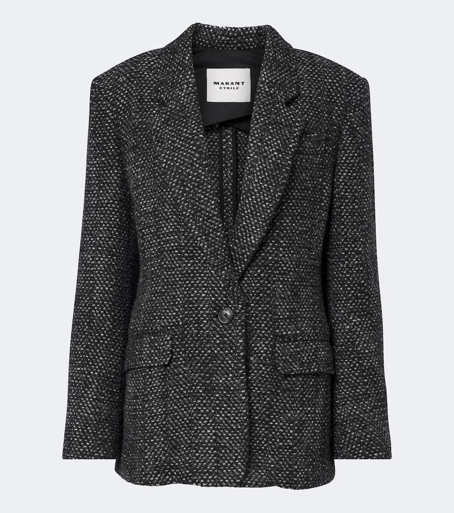 marant etoile parly herringbone jacket