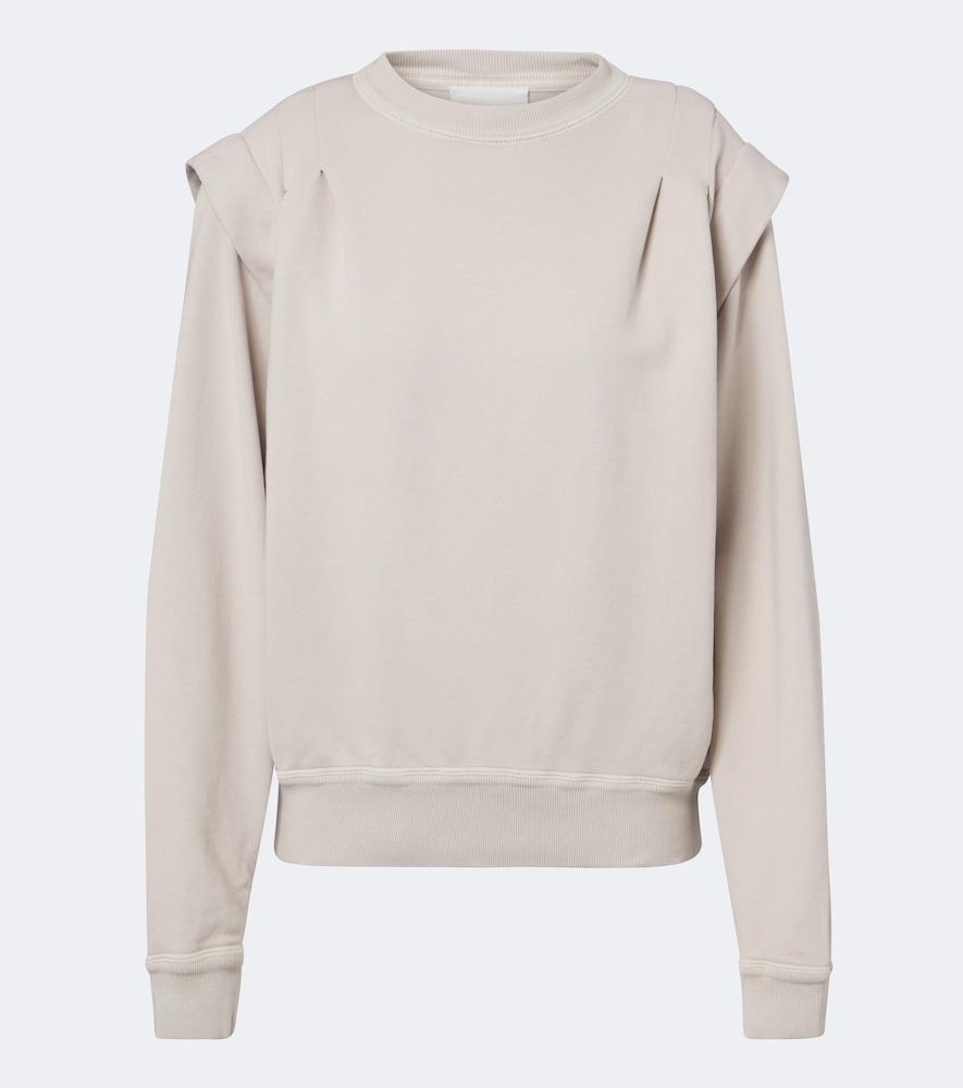 marant etoile soldy cotton jersey sweatshirt