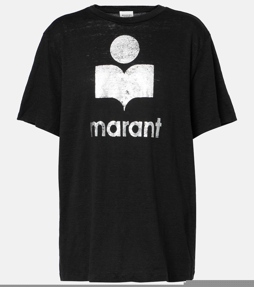 marant etoile zewel logo t-shirt