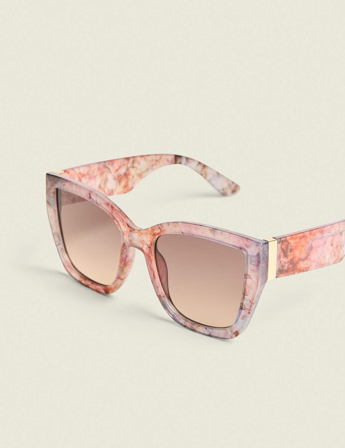marble cateye sunglasses