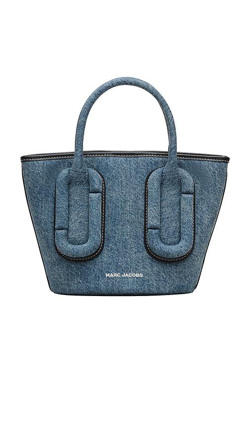 marc jacobs babe small tote in denim-medium.