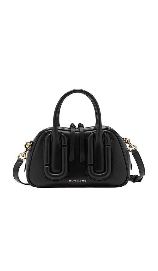 marc jacobs the bauletto bag in black.