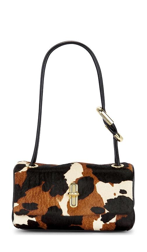 marc jacobs the mini dual shoulder bag in brown.