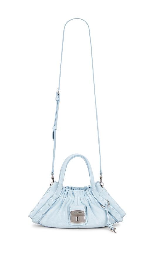 marc jacobs the small satchel in baby blue.