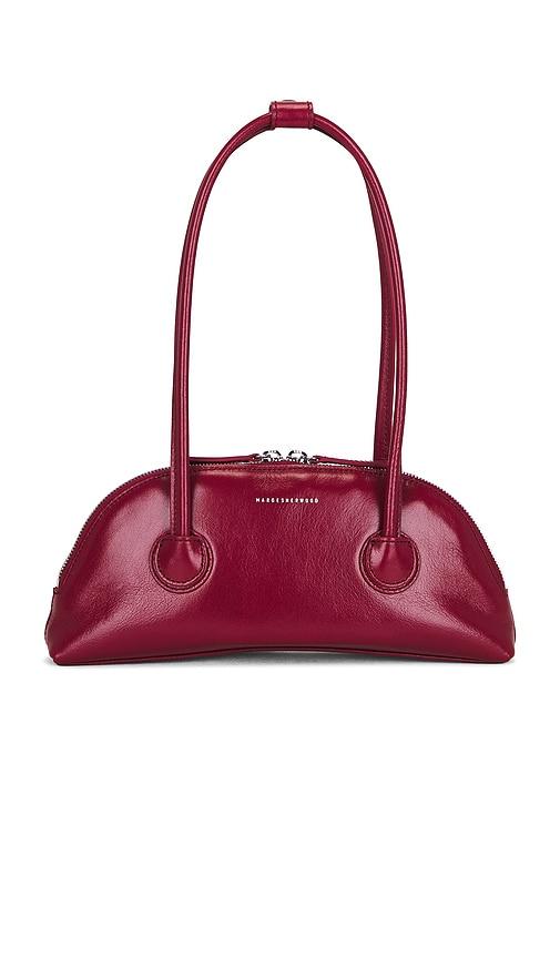 margesherwood bessette shoulder bag in wine.