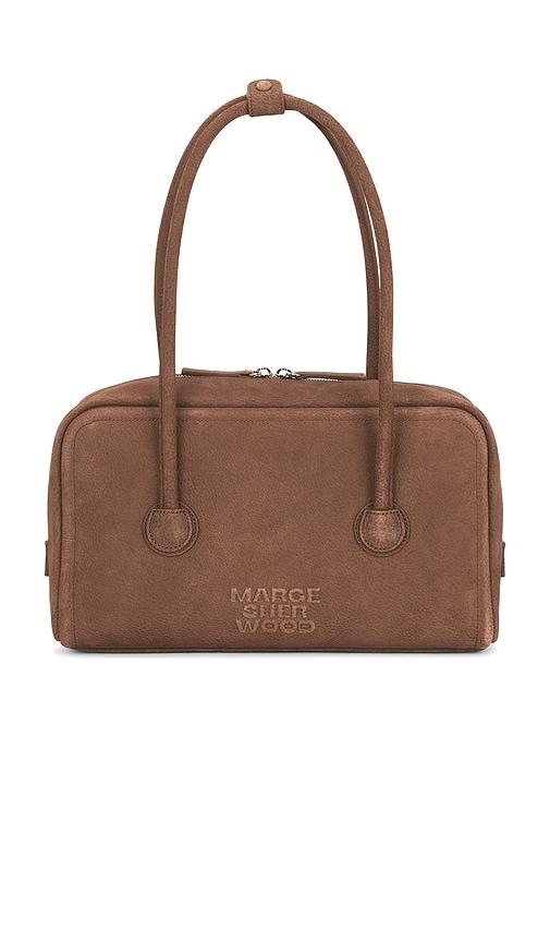 margesherwood soft boston small bag in brown.