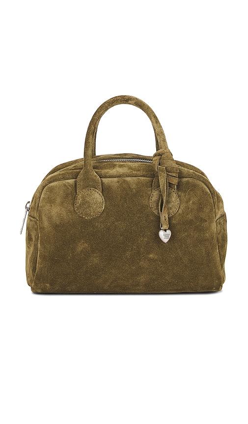 margesherwood soft bowling bag in olive.