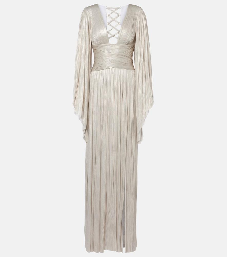 maria lucia hohan draped silk gown