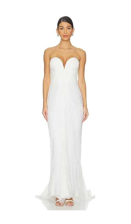 maria lucia hohan esteri bridal dress in white. - size 34/2 (also in 40/8)