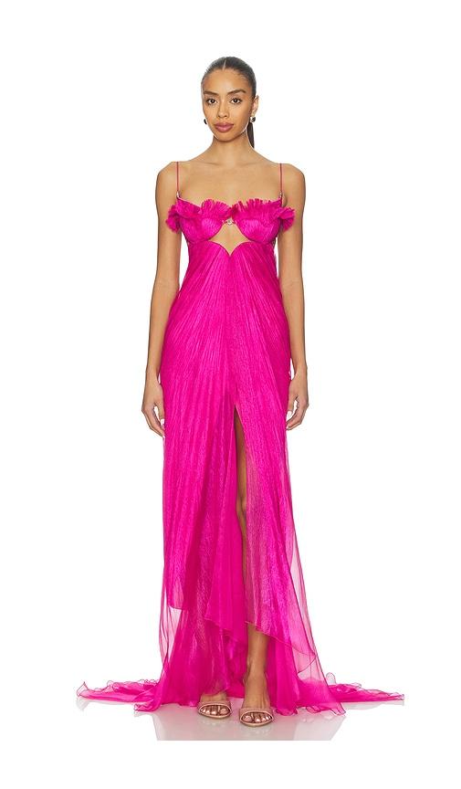 maria lucia hohan lupita dress in pink. - size 36/4 (also in 40/8)