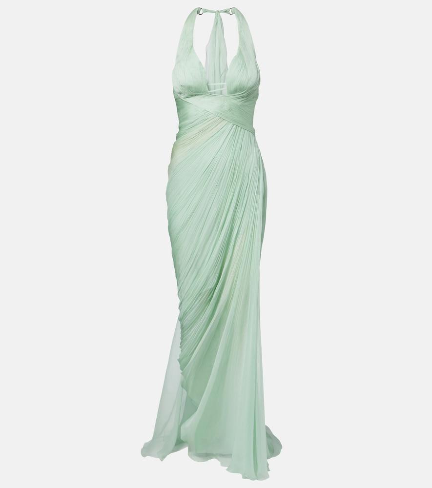 maria lucia hohan milagros halterneck gown