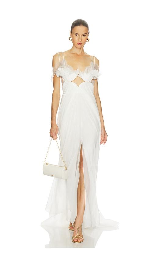 maria lucia hohan yvette bridal dress in white. - size 38/6 (also in 40/8)