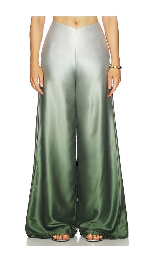 mariandree gaitan dana pant in green. - size m (also in xs, s)