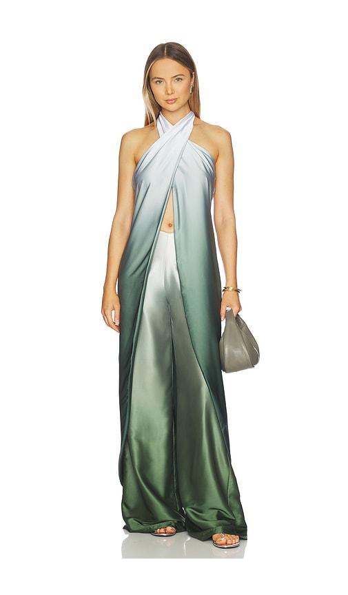 mariandree gaitan elisa top in green. - size m (also in xs)