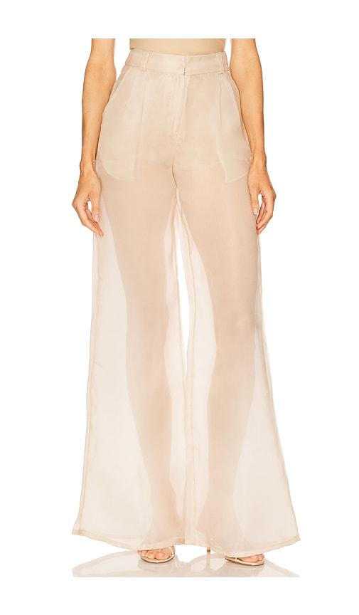 mariandree gaitan guilia pant in nude. - size m (also in s)