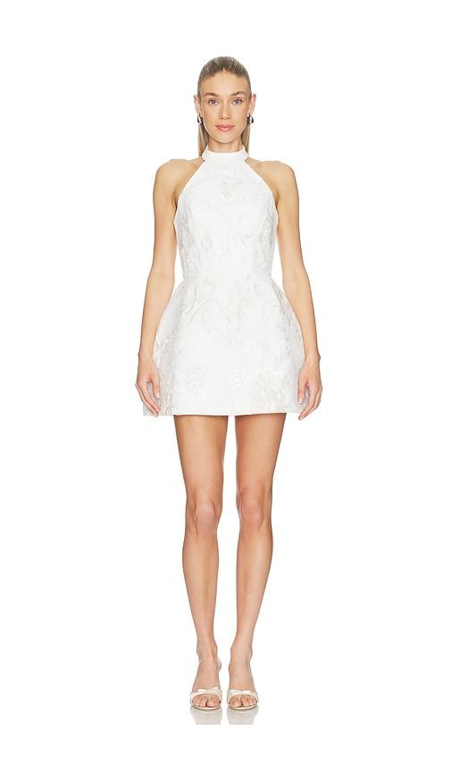 mariandree gaitan hailey dress in white. - size l (also in m, s)