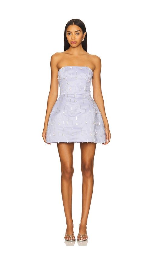 mariandree gaitan isabella dress in blue. - size l (also in xs, s)