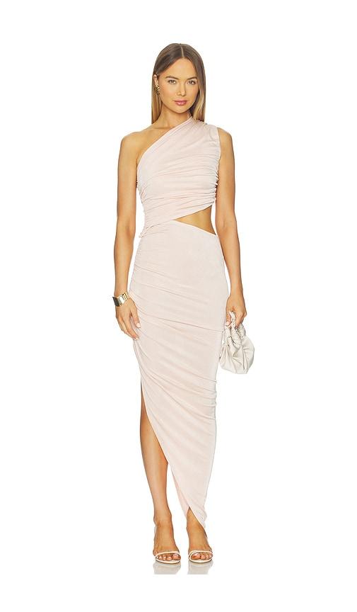 marianna senchina bianca dress in cream. - size l (also in xs, s)