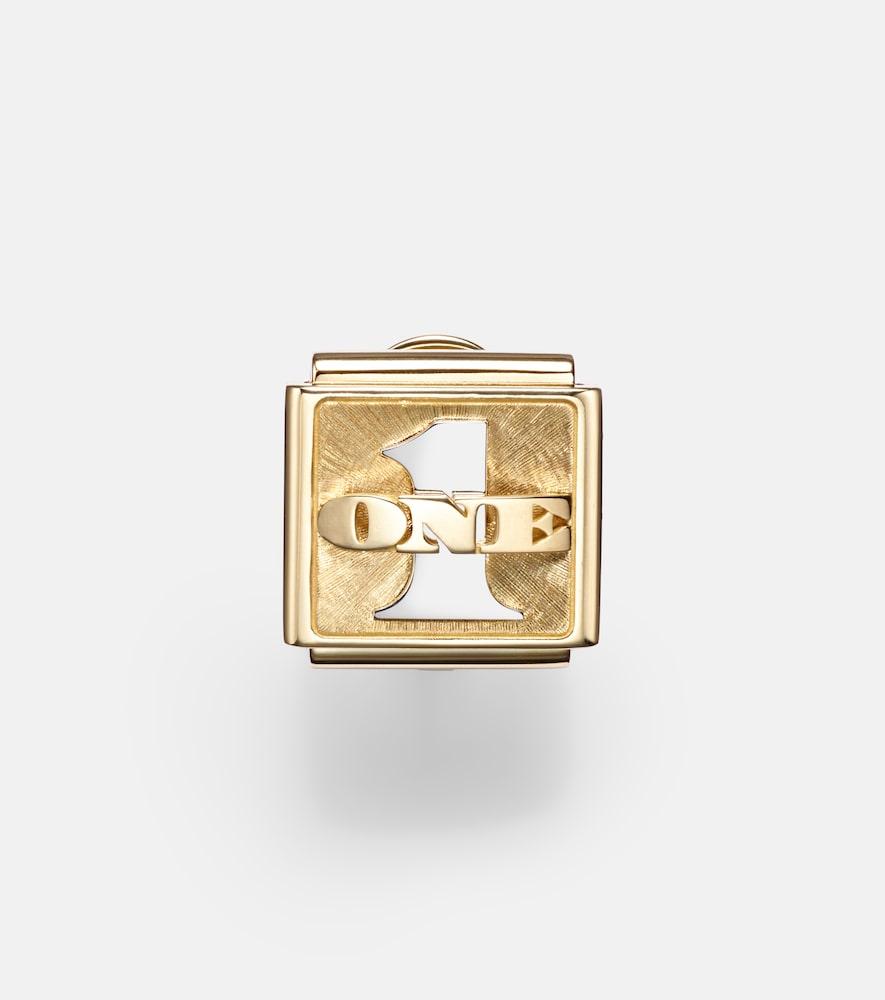 marie lichtenberg buck 18kt gold single earring