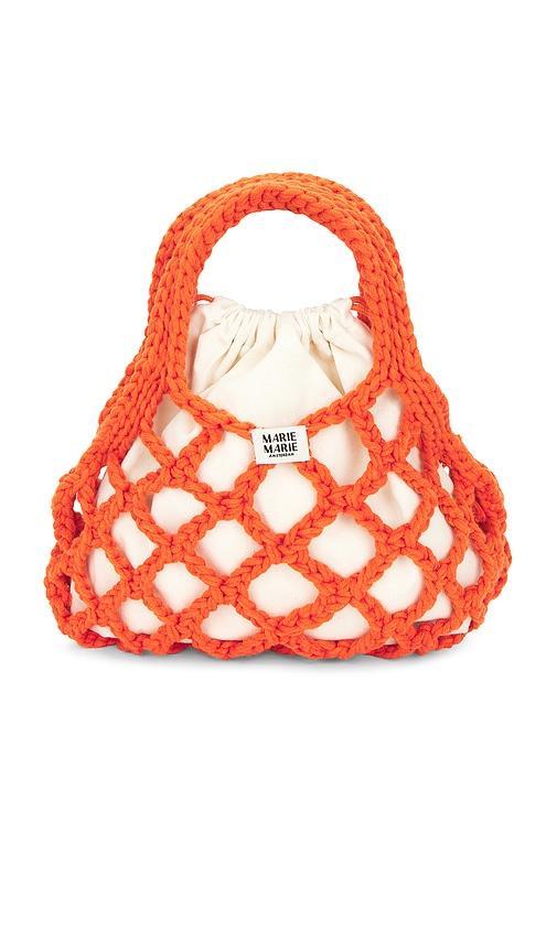 marie marie amsterdam little fab bag in orange.